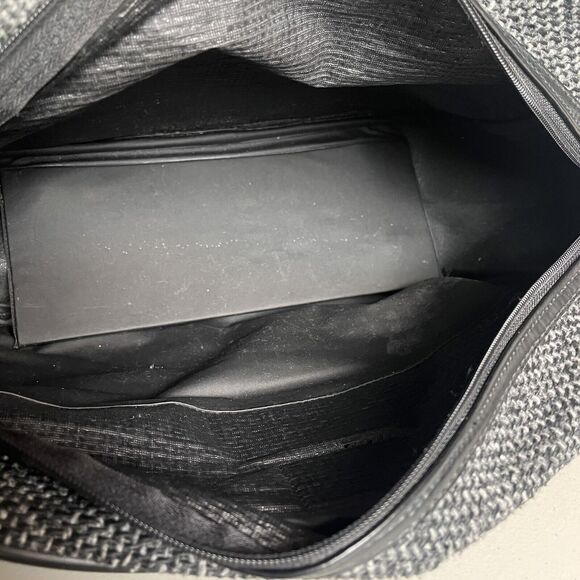 Vintage Givenchy Overnight Travel Bag Carry On Luggage Duffle Tweed Weekender - Picture 13 of 16